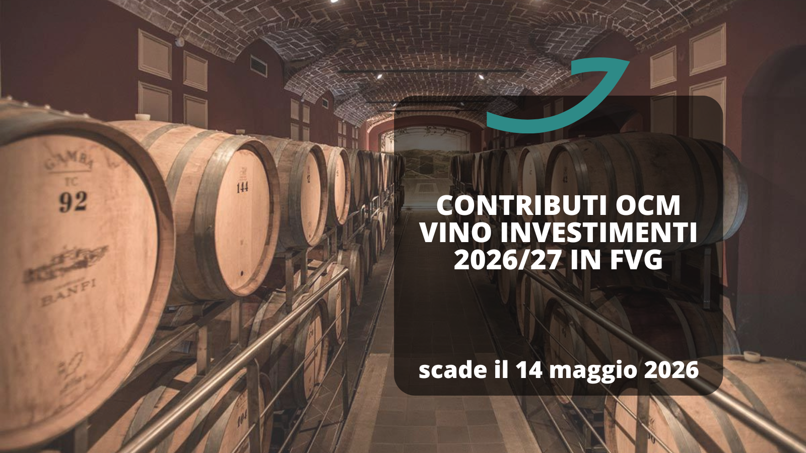 ocm vino investimenti 2026 2027